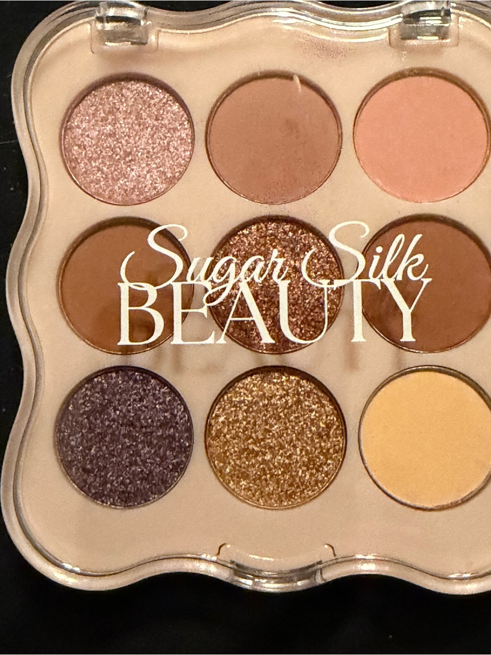 Warm Neutral Eyeshadow Palette - Gold, Brown & Peach Tones